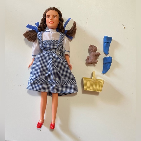 1988 Wizard OF OZ DOROTHY & GLENDA GOOD WITCH TOYS CORP. 50th ANNI. DOLLS Box - Picture 6 of 9